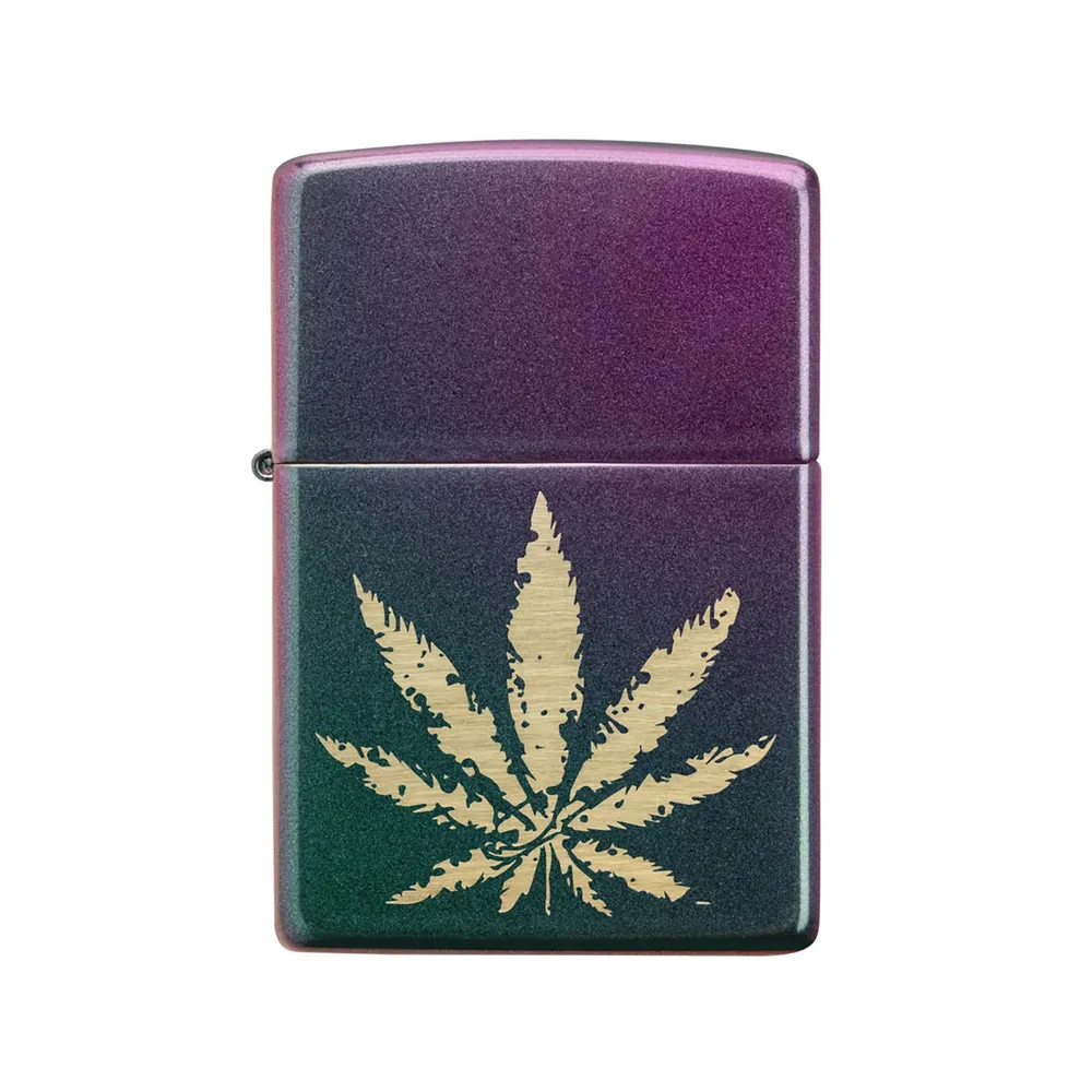 Zippo Iridescent Cannabis (49185)