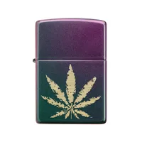 Zippo Iridescent Cannabis (49185)