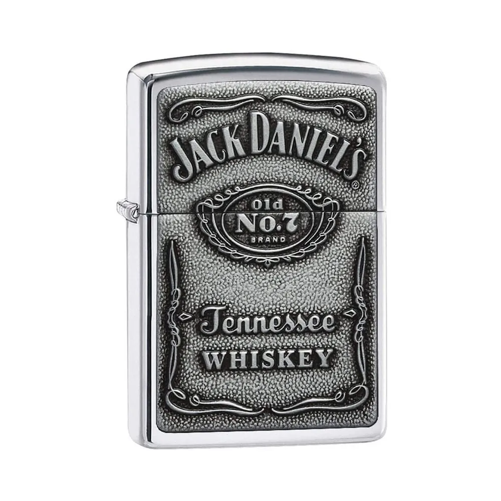 Zippo Label High Polish Pewter Emblem (250JD.427)