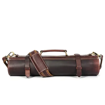 Knife Roll Company Torino Ranch Dark Brown 10 Slot (KR-TR-DB01; KR-53-Hardwax)