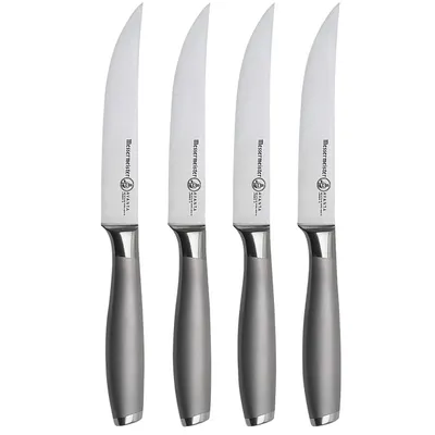 Messermeister Avanta Stainless Steel Steak Knife Set 4Pc (L9684-5/4S)