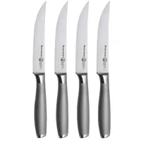 Messermeister Avanta Stainless Steel Steak Knife Set 4Pc (L9684-5/4S)