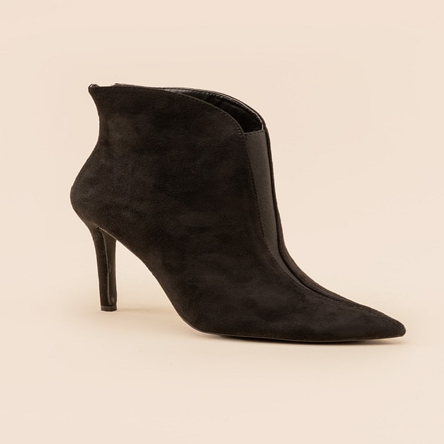 Ophelia Black Ankle Boot