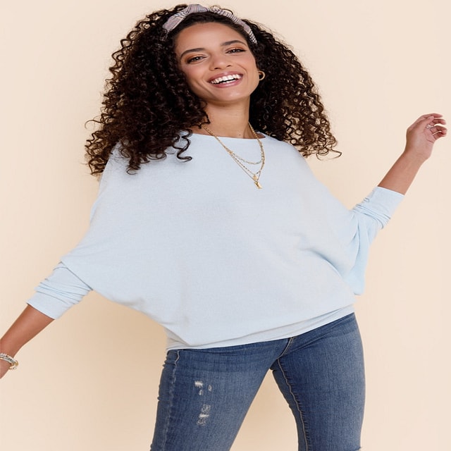 Carly Long Sleeve Dolman Top