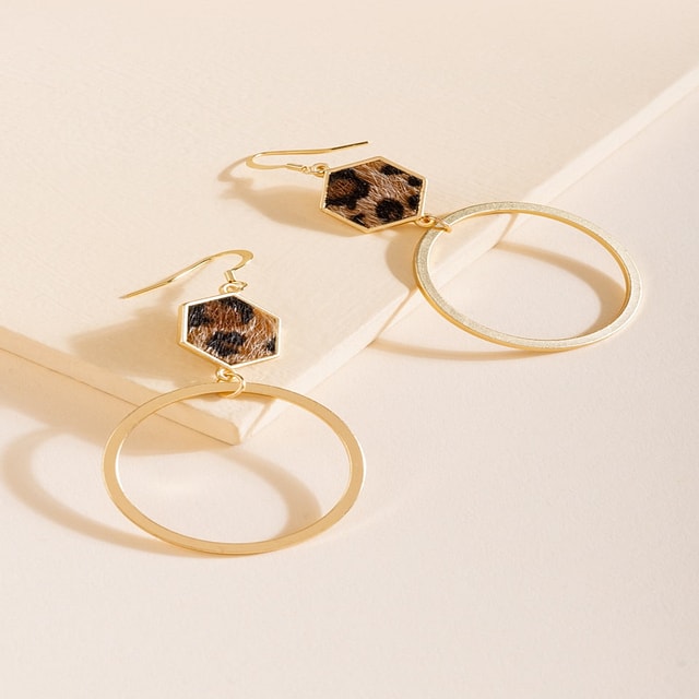 Leopard Print Earrings – Rose & Remington