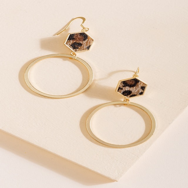 Leopard Print Earrings – Rose & Remington