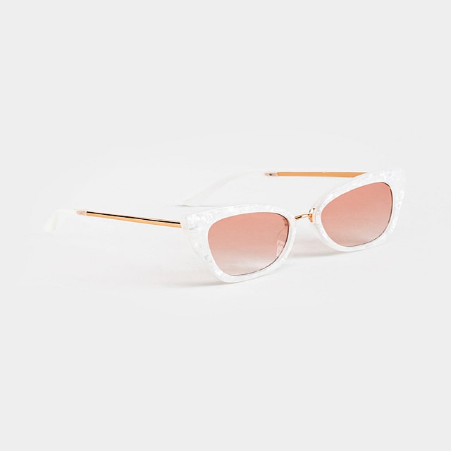 Francesca's Maisie Oversized Cat Eye Sunglasses | Hamilton Place