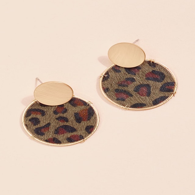 Leopard Print Earrings – Rose & Remington