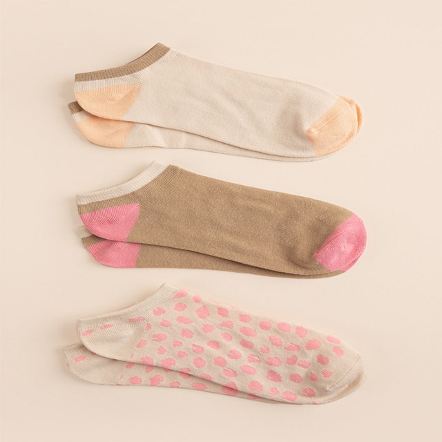 Basic No Show Sock Set