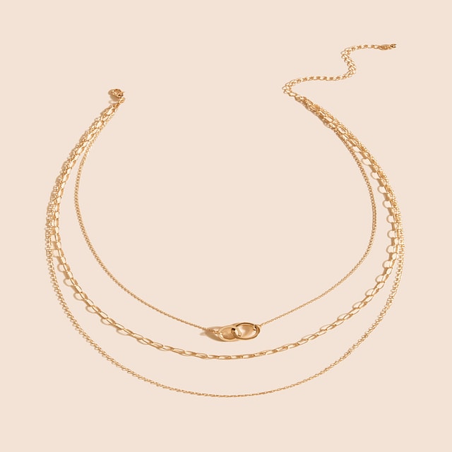 Francesca's Tracey Triple Layered Choker