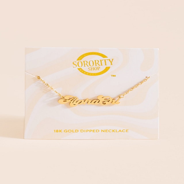 Chi Omega Stacked Necklace | Pure Impressions