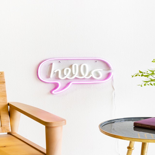 Ciao Bella Pink Neon Sign