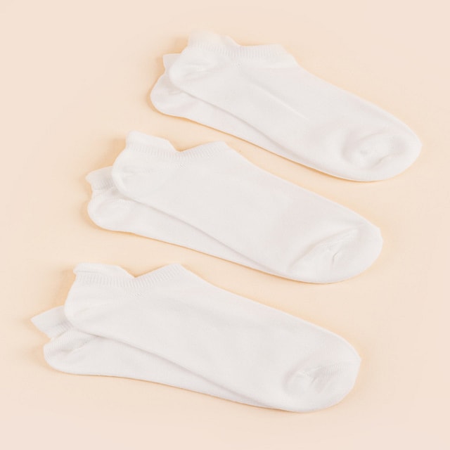 Basic No Show Sock Set