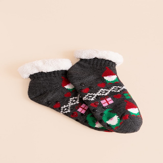 Amberlie Cozy Christmas Slipper Socks