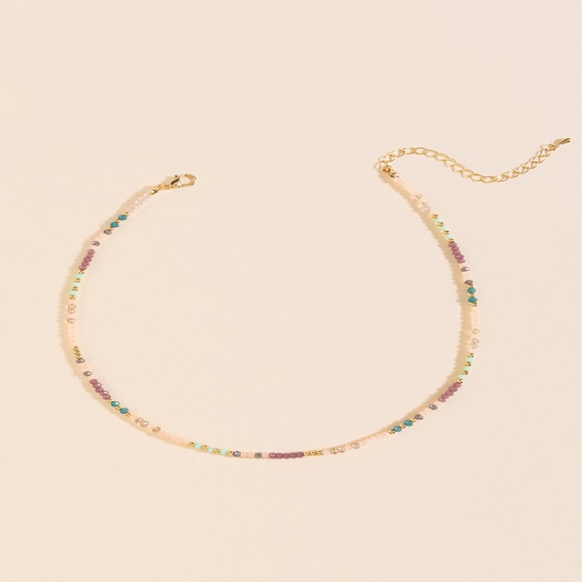 Aashirs Layered Multicolored Beaded Terracotta Necklace Set –  AashirsLifestyle