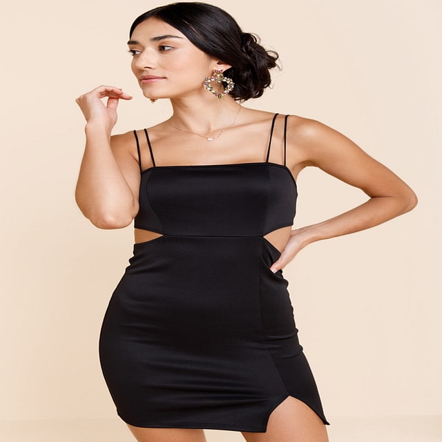 Cutout Mini Dress