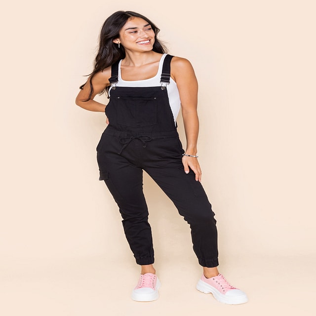 AE Denim Tomgirl Overall