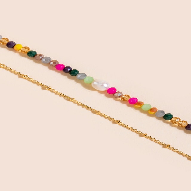 Laura Beaded Necklace Set