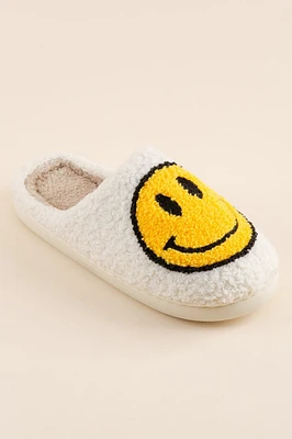 Smiley Teddy Slippers