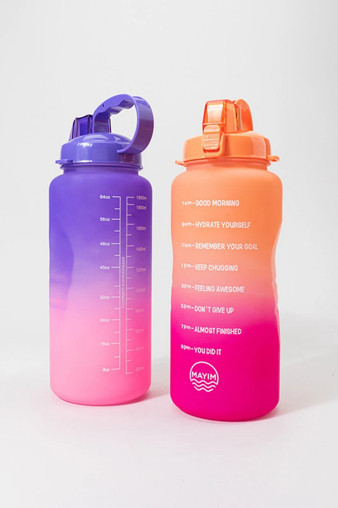 MAYIM Hydrate Water Bottle Peach