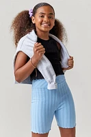 Hello Franki Ribbed Biker Shorts for girls