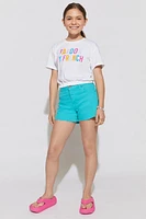 Hello Franki Pardon My French Tee for girls