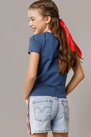 Hello Franki New York Ringer Tee for girls