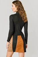 Beth Ribbed Turtle Neck Top