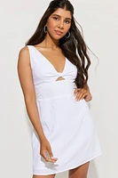 Stella Knotted Front Mini Dress