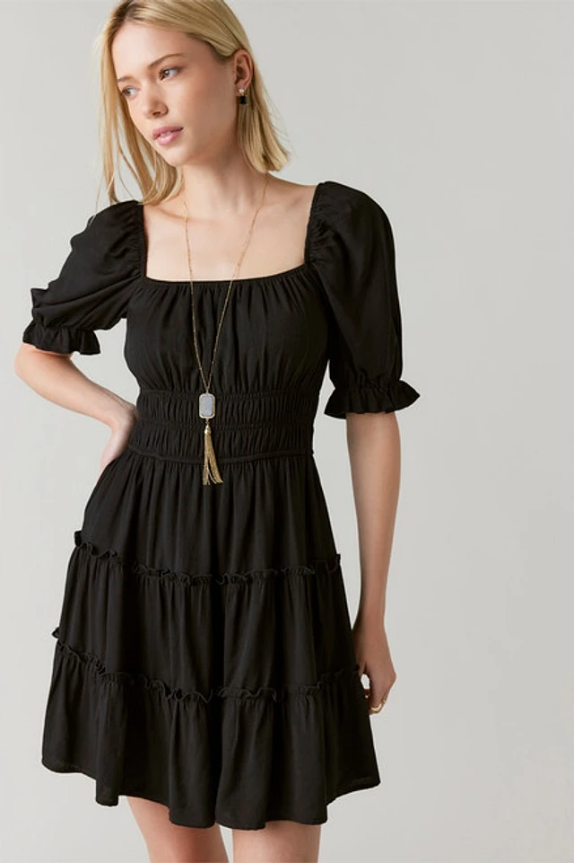 Francesca's Hallie Tiered Mini Dress | Connecticut Post Mall