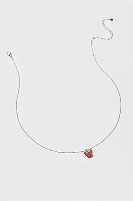 Hello Franki Red Frenchie Necklace for girls