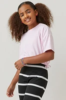 Hello Franki Cinched Waist Tee for girls