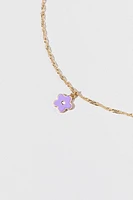 Hello Franki Flower Pendant Necklace for girls