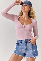 Enya Knot Front Bodysuit