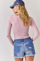 Enya Knot Front Bodysuit