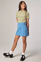 Hello Franki Twill Skort for girls