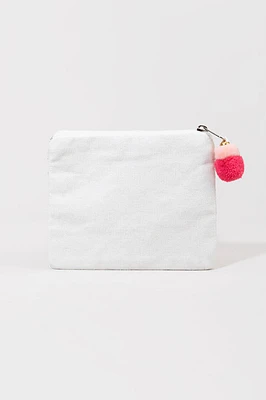 Rich As F*ck Beaded Pouch