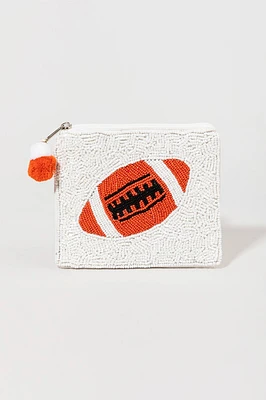 Lola Football Canvas Pouch