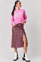 Beverly Hills Pink Sweatshirt