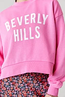 Beverly Hills Pink Sweatshirt