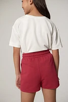 Hello Franki Logo French Terry Short for girls