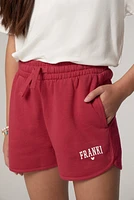 Hello Franki Logo French Terry Short for girls