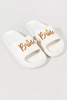 Bride Pool Slides Medium