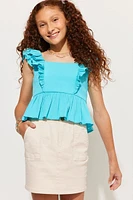 Hello Franki Paperbag Skirt for girls