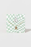 Bubble Initial Necklace