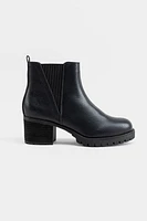 MIA Jody Ribbed Chelsea Lug Boots