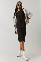 Dora Side Knot Midi Dress