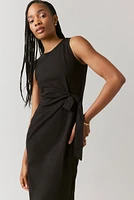 Dora Side Knot Midi Dress