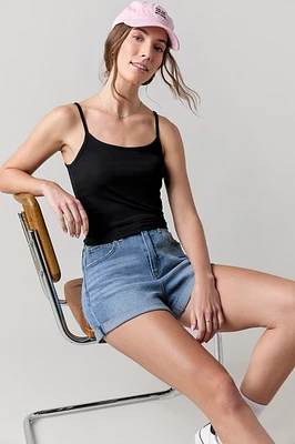 Gracie Crew Neck Slinky Tank