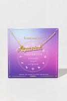Zodiac Script Pendant